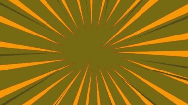 Renkli 30 saniyelik anime hız çizgileri arkaplansız döngüler.