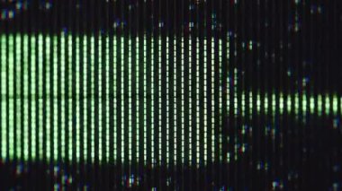 Gerçek klasik televizyon ses dokusunu kapat 