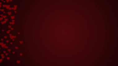 Animated Background for Valentines Day .