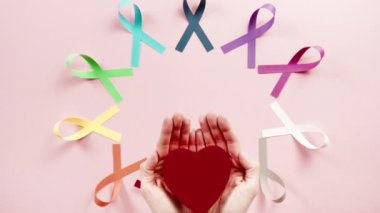 World Cancer Awareness Day background