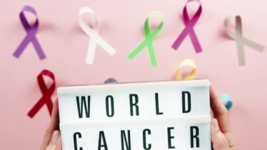 World Cancer Awareness Day background