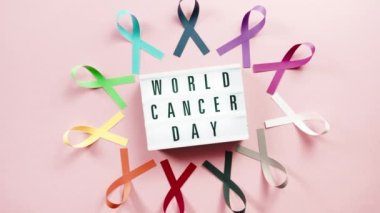 World Cancer Awareness Day background