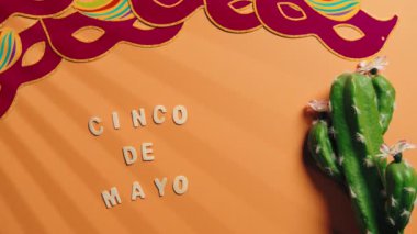 Cinco De Mayo flat Background.