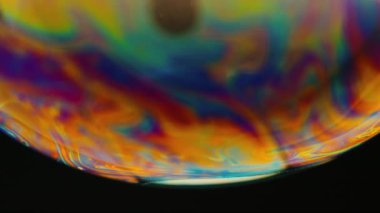 Renkli Sıvı Mürekkep Dönen Arkaplan 