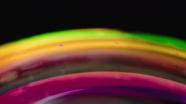 Renkli Sıvı Mürekkep Dönen Arkaplan 