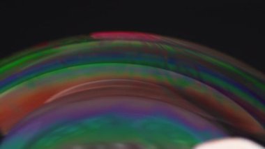 Renkli Sıvı Mürekkep Dönen Arkaplan 