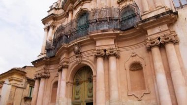 Antik Scicli Barok Kilisesi.