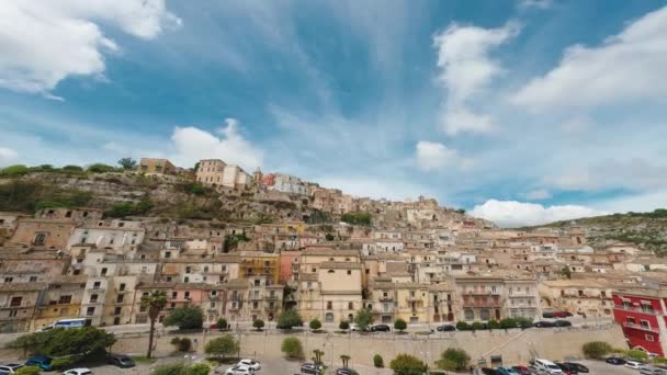Altstadt Von Ragusa Sizilien Italien — Stockvideo