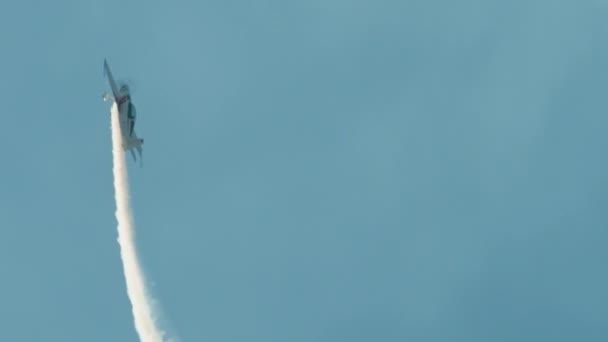 Dublör Uçakları Gökyüzünde Uçuyor — Stok video