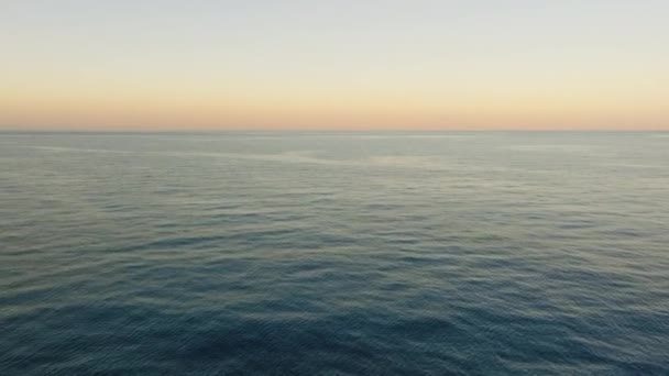 穏やかな海の空中風景 — ストック動画