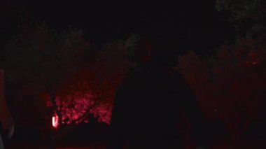 Cadılar Bayramı gecesinde korkunç bir canavar