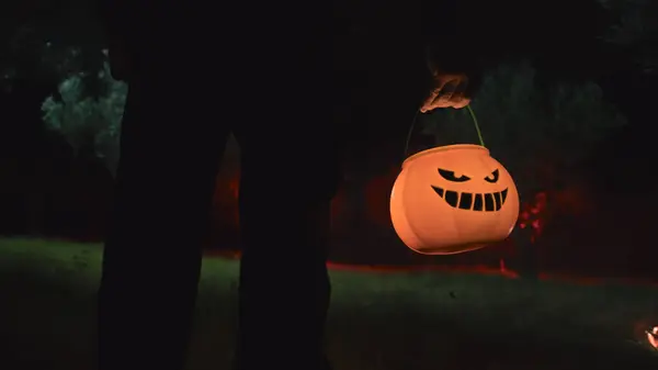 Ijesztő Szörny Halloween Éjszakáján — Stock Fotó