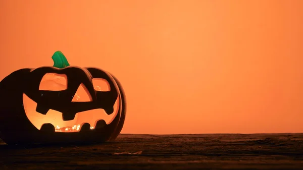 Kopya alanı olan Cadılar Bayramı kabağı arkaplanı.