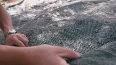 Zeytin hasadı için ağ düzenleme.