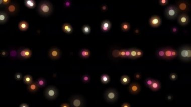 Yanıp sönen çok renkli neon ışıkları olan renkli bir Noel şapkası..