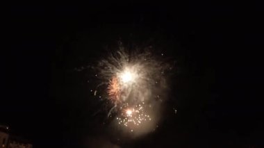 Niigata 'da havai fişek gösterimi .