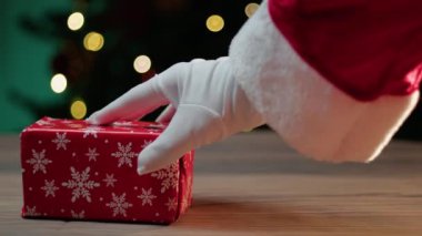 Kopyalama alanı olan bir Noel Baba hediyesi.. 