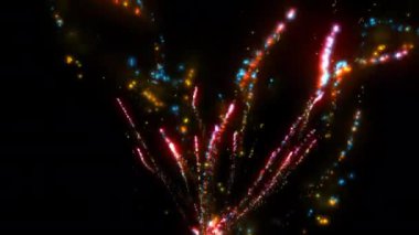 Havai fişek yayıcıları yayımlayıcısı arka plan. 