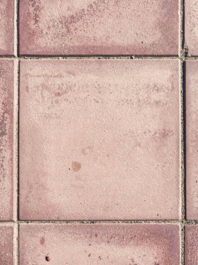 Terracotta dış döşeme dokusu arkaplanı. 