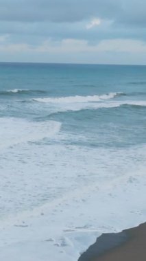 Fırtınalı Okyanus 'un Hava Görünümü 