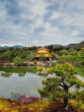 Sarı Pagoda 'yı çevreleyen canlı doğa . 