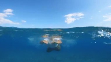 Okyanusta asker trenleri