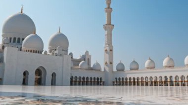 Şeyh Zayed Büyük Cami Panoramik Görünümü . 
