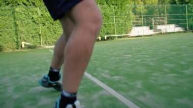 The Lateral Movement Of A Tennis Player . 