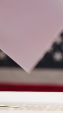 Amerika Birleşik Devletleri 'nde oylama günü.