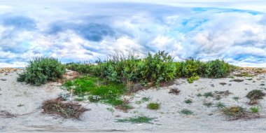 Doğal Manzaranın Panoramik Görünümü 