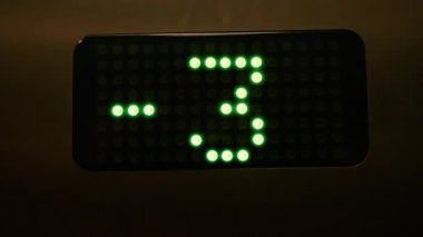 Asansör zemin göstergesini kapat