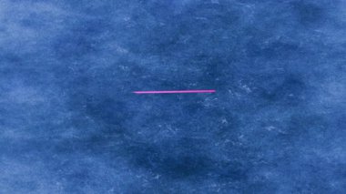 Alfa kanalında Pembe Kadife Sayılar geri sayımı. Yüksek kalite 4k görüntü