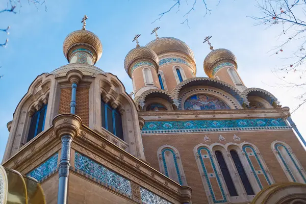 Romanya 'nın St. Nicholas Kilisesi' nin Dış Tasarımı . 
