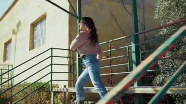Hip Hop Dansçısı İçin Enerji ve Tutku . 