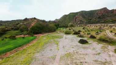 Tepeden Hızlı ve Hızlı Uçuş . 