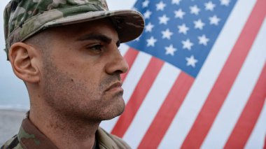 Bir Amerikan askerinin onuru ve gururu.