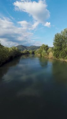 Nehirde İHA FPV ile uçmak. 