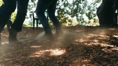 Kırsalda EğlenceliBotlarla Dans . 