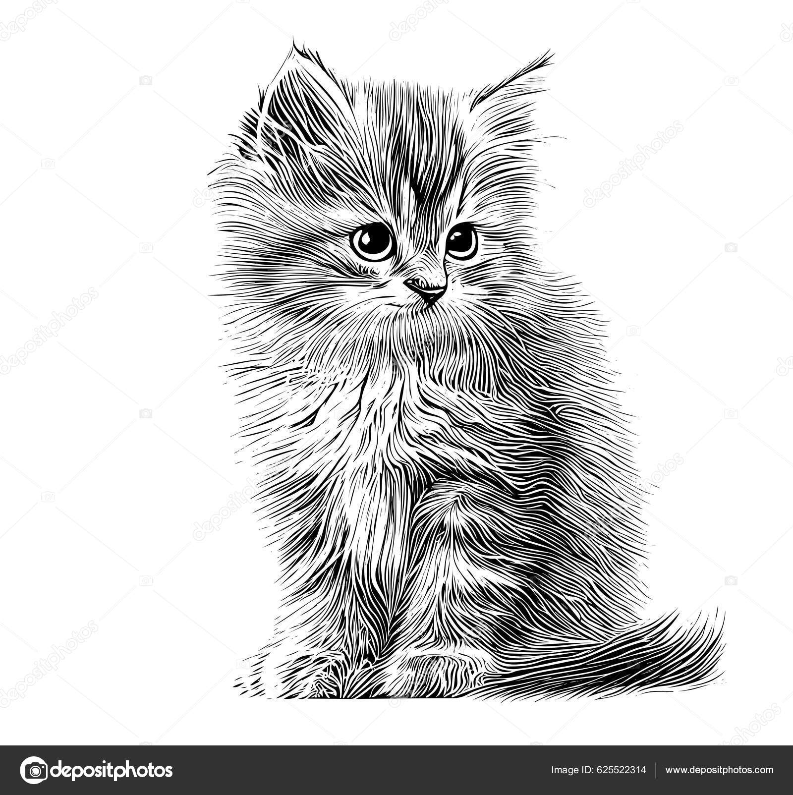 Kotek Siedzi Sylwetka - Darmowa grafika wektorowa na Pixabay