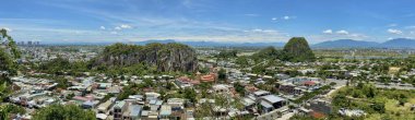 Da Nang, Vietnam 'daki Mermer Dağı' ndan panoramik manzara..