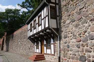 Wiekhaus an der Stadtmauer von Neubrandenburg