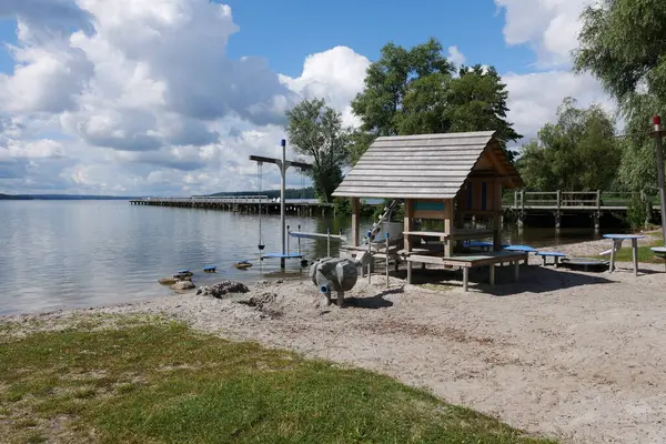 Wasserspielplatz am Tollensesee, Neubrandenburg, Mecklenburg-Vorpommern