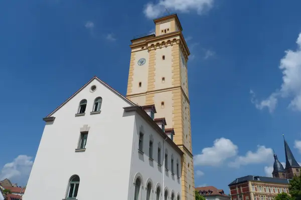 stock image Treppe an der Ringstrae und Wallstrae in Altenburg Strasse