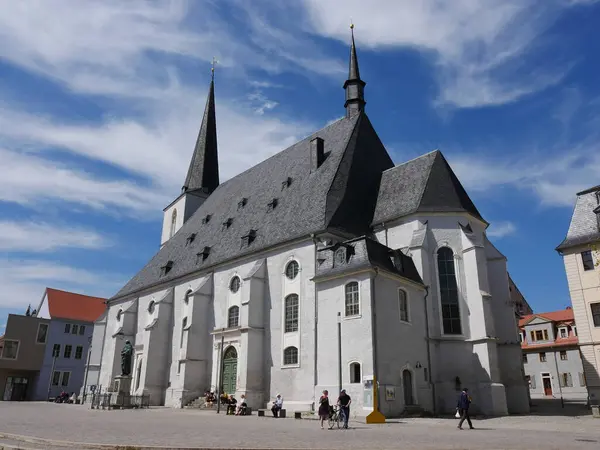 Stock image Herderkirche auf dem Herderplatz in Weimar