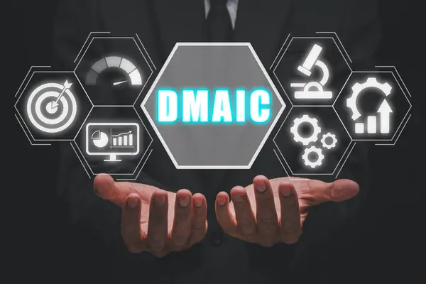 Dmaic Είναι Ένα Ακρωνύμιο Για Τον Ορισμό Μέτρηση Ανάλυση Βελτίωση — Φωτογραφία Αρχείου