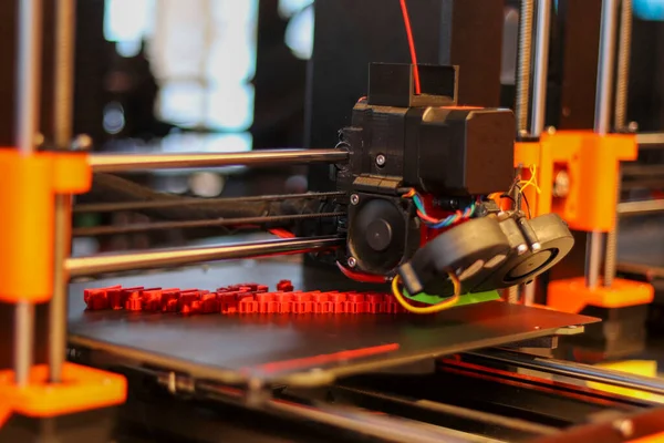 3D yazıcı, plastik parçaların basımı, üretim