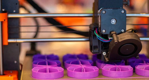 3D yazıcı, plastik parçaların basımı, üretim