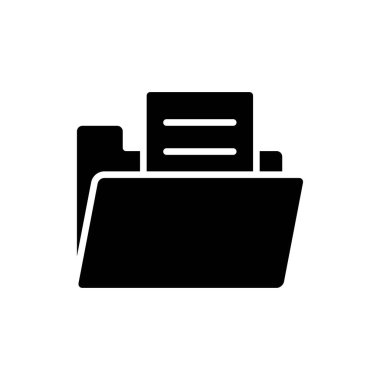 Beyaz arkaplanda izole edilmiş dizin simgesi vektör tasarım şablonları