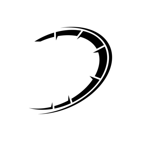 Tacho Symbol Vektordesign Vorlagen Auf Weißem Hintergrund — Stockvektor