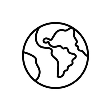 Beyaz arkaplanda izole edilmiş küresel simge vektör tasarım şablonları